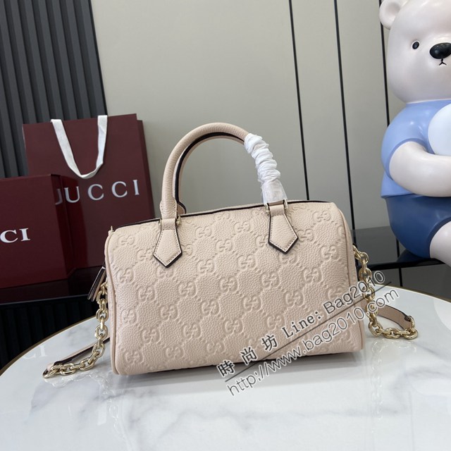 Gucci專櫃古馳最新款Emblem系列小號手提包肩背女包 jh2844型號：815255